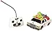 NKOK Ghostbusters RC Ecto-1 with Glowing Slimmer Vehicle