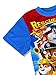 Paw Patrol Toddler Boys 3 Piece Shorts Pajamas Set (4T, Blue/Red)