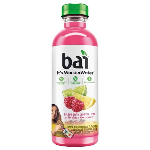 BAI ANTIOXIDANT INFUSION, RIO RASPBERRY TEA LIQUID PREPARED...