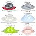 HOMEIDOL 6 Pieces Acrylic Pouring Strainers Plastic Silicone Strainer Flower Drain Basket Acrylic Paint Pouring Supplies