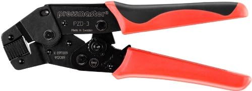 PZD3 - Crimper for Endsleeves (wire ferrules), Self-adjusting Single Die, 10-22 AWG.