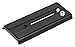 Manfrotto 357PLV Rapid Connect Sliding Plate with 2-1/4-Inch-20 and 3/8-Inch Fixing Screws - Replaces 3272 (Black)