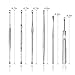 Ear Pick Earwax Removal Curette, LEOKOR 6 Pcs Medical Grade Ear Hygiene Care Kits Stainless Steel Ear Cleaning Tool with Storage Box
