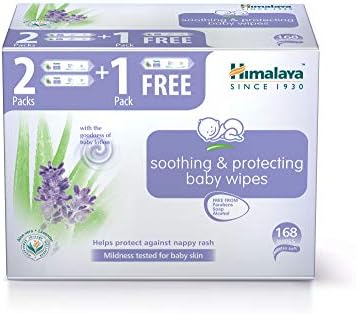 himalaya soothing baby wipes