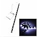 LED Strip Light, GLIME 12 Inch 4.5V Battery Operated Flexible Light Strip SMD3528 IP65 Waterproof Rope Lights TV Background Laptop Car Home Cabinet Camping Fishing Decoration Craft Lights