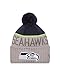 New Era NFL Seattle Seahawks 2015 Sport Knit, Blue/Gray, One Size
