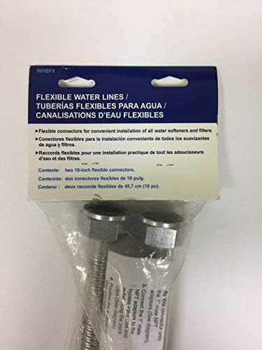 EcoWater2-Pack 18-in Stainless Steel Water Softener Connector Kit