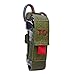 Tactical Tourniquet & Trauma Medical Shear Pouch MOLLE PALS Duty Belt Loop EMT EMS (Green)