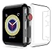 Apple Watch 3 Case, ZryXal iPhone Watch Hard PC Screen Protector Clear Cover Case [Ultra Thin] [High Definition] for New Apple Watch Series 3 42mm (2017)