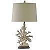 Collective Design 720354120093 Table Lamp, Distressed White Coral 41QNO8gAMGL