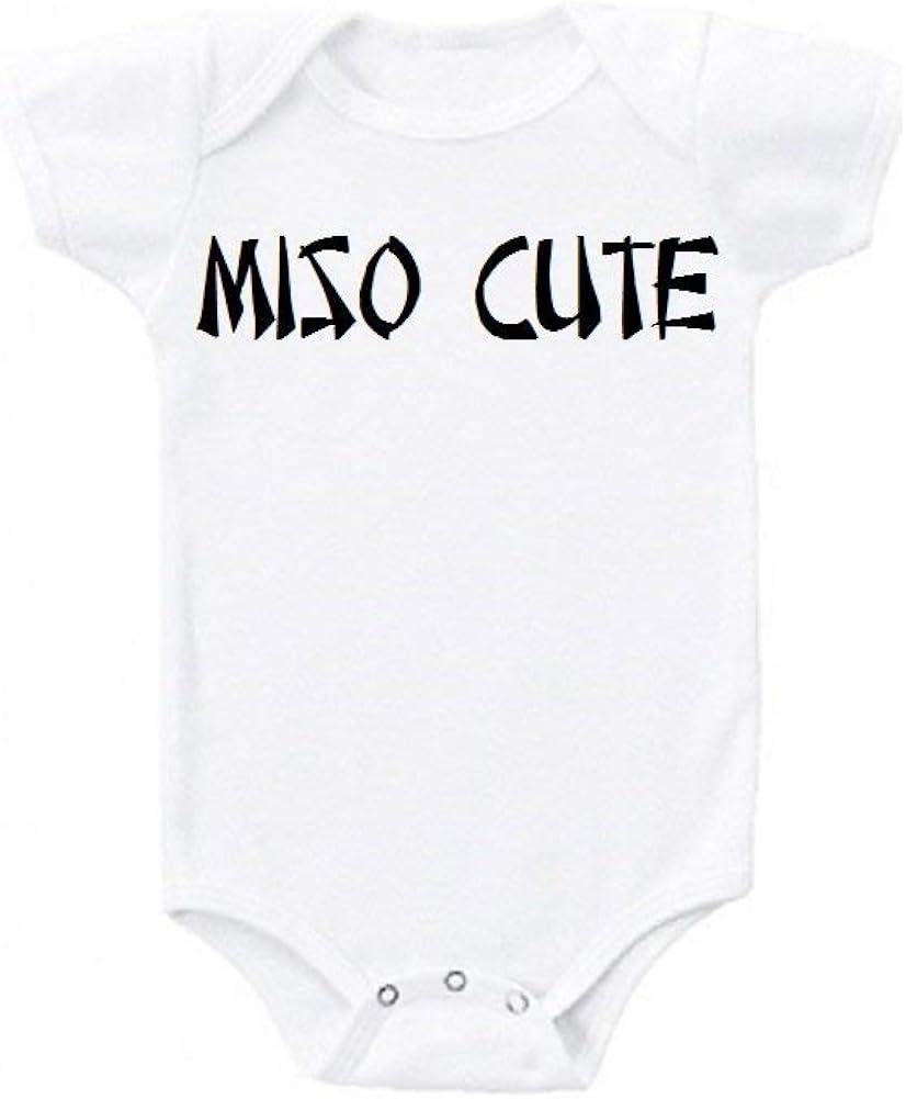 miso cute baby onesie