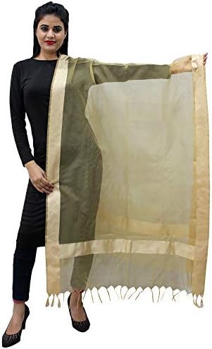 HAUTEMODAWomens ORGANZA Dupatta