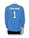 Code Four Athletics Soccer Goalkeeper Jersey Personalized with Your Name and Number