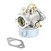 Hipa 640052 HMSK100 HMSK80 HMSK105 Carburetor for Tecumseh 8HP 9HP 10 HP HMSK85 HMSK90 HMSK105 HMSK110 LH318SA LH358SA SnowBlower Thrower Engine Carb Parts Replace 640349 640052 640054 640058