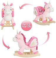 labebe unicorn rocking horse