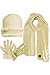 Fleece Hat Scarf & Glove Set With Plush Fur Trim