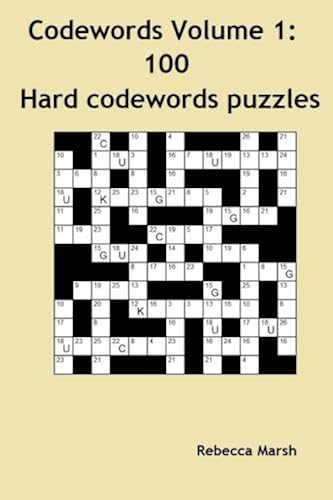 Download Codewords Volume 1: 100 Hard codewords puzzles PDF
