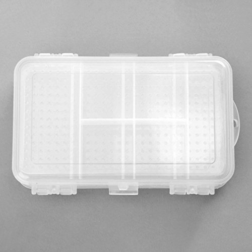 1pc 10 Slots Travel Clear Organizer Container Plastic Jewelry Beads Craft Box Case