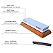 Knife Sharpening Stone Premium Whetstone Sharpener- 2 Sided 1000/6000 Grit I Professional/Japanese Grade | Waterstone I Non-Slip Bamboo base and guide kit I Chefs Choice By Grayd