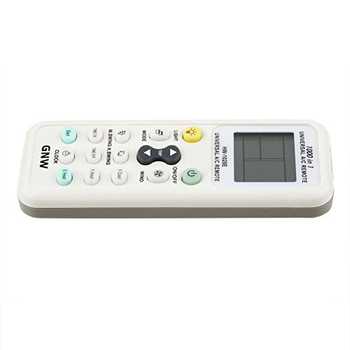 GNW Universal A/C Air Conditioner Conditioning Remote Control Controller 1000 in 1 for MITSUBISHI TOSHIBA HITACHI FUJITSU DAEWOO LG SHARP SAMSUNG ELECTROLUX SANYO - Thumbnail 2