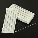 Mintbon 50Pcs 3RL Needle Round Liner Tattoo Needles Sterilized