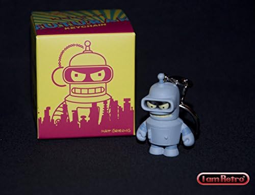 Futurama Keychain Bender 1.5 inches - Box Opened to Identify Character from Blind Box - Rare Out of Print