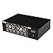 StarTech.com 3 Port Component Video Splitter with Digital Audio - Video Distribution Amplifier (ST123HDA),Black