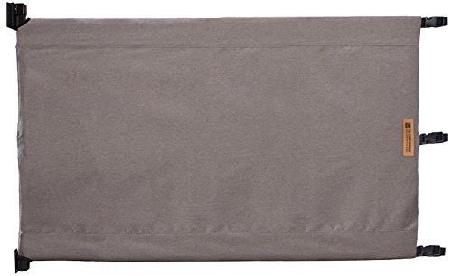 Stair Barrier Wall to Banister Basic Gate, Grey, Regular