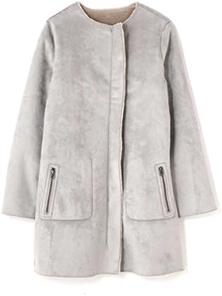 Amazon ピンキー ダイアン Pinky Dianne リバーシブル フェイクムートンコート グレー 38 コート ジャケット 通販