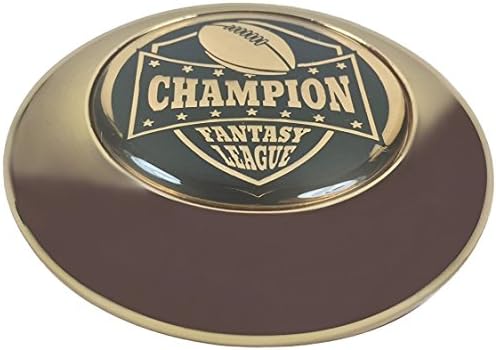Fantasy Football Trophy Paperweight - Solid Metal!