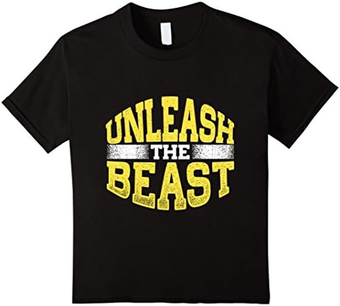 Kids Unleash the beast T-Shirt Tee Men Women Kids Size New 8 Black