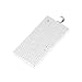 AKOAK 10 Pieces 25mm X 50mm Antique Silver Rectangle Pendant Trays Pendant Blanks Cameo Bezel Settings for Photo Charm,Cabochon and Jewelry Making