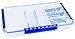 Flambeau Outdoors WP5005 Waterproof Fishing - Includes 13 Dividers 18 Compartments Waterproof Clear Fishing Lure Organizer Ultimate Tuff Tainer with Zerust Dividers
