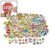 Safety Signs Adhesive Foam Shapes (500 pieces) - Bulk