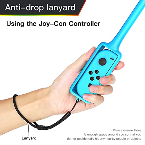 (2 Pack) Hastraith Golf Clubs Controller for Nintendo Switch, Golf