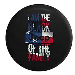 Amazon.com: Jeep Tire Cover for Spare Tire Black Jeep of ...