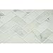 Calacatta Gold (Italian Calcutta) Marble 3/4 X 12 Bullnose Liner, Polished