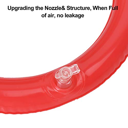 Browill [2+8] Inflatable Antler Ring Toss, Reindeer Ring Toss Stocking Stuffers for Christmas Party Games Funny Gifts Under 10 Dollars Pin The Nose on Rudolph Kids Adults Family & Office Party Favors - Thumbnail 4