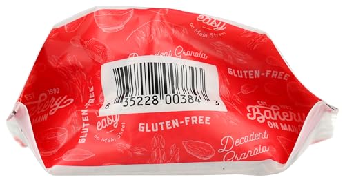 BAKERY ON MAIN DECADENT GRANOLA, WHITE CHIP RASPBERRY SWIRL – WHOLE GRAIN BAKESHOP BLISS, GLUTEN-FREE, VEGAN, NON-GMO, 11OZ