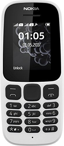Nokia 105 [2017] ta-1037 only 2g dual-band (850/1900) f…