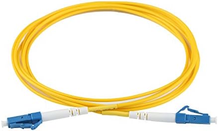 ForTronix LC to LC LC to SC SC to SC Single/Duplex Fiber Optic Patch Cable 2.0mm LSZH 9/125 Single Mode Yellow 2M/5M Length (LC to LC Single Fiber 5M)