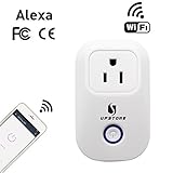 UPSTONE Smart Plug Wifi Switch Socket Outlet Compatible with Alexa Echo Google Home Assistant Timer