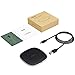 AUKEY USB C Wireless Charger, Ultra-Compact Wireless Charging Pad Compatible iPhone XS/XR/8/AirPods 2, Samsung S10/S9/S8/S7, and Other Qi-Compatible Devices, Graphite Wireless Charger Series