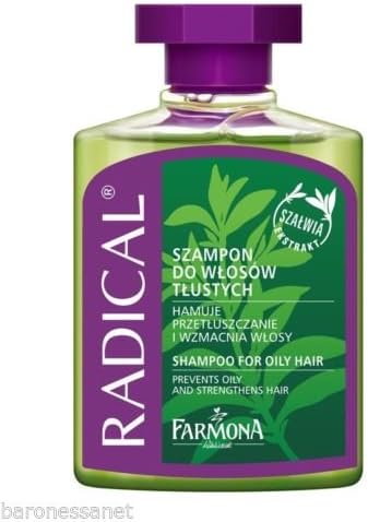 Farmona Radical Repairing Shampoo Oily Hair 330ml Extracts of Horsetail & Sage Strong Hair