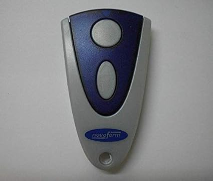 NOVOFERM- Fernbedienung NOVOTRON 502 Frequenz 433.92 MHz, 2 Kanäle - NEUE version = Schwarz