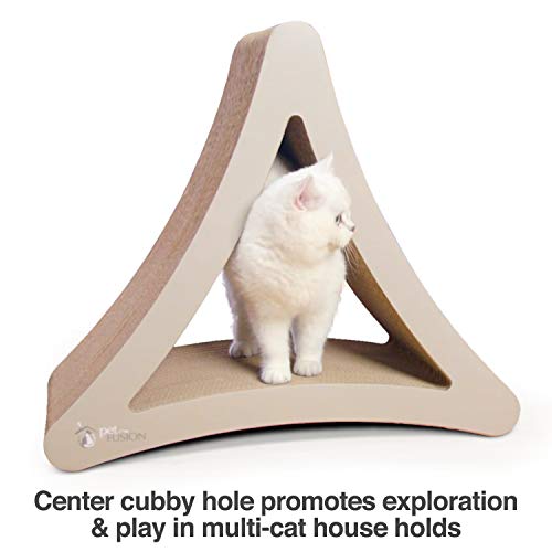 PetFusion 3Sided Vertical Cat Scratching Post Available in 18” & 24