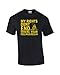 Trenz Shirt Company Rights Don't End Where Feelings Begin 2nd Amendment Adult Short Sleeve T-Shirt, Black-Large