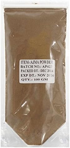1 Kg / 2.20 lb Organic Push Perky Herbals Ajma Powder / Ajwain / Carom Seeds / Trachyspermum Copticum Powder, Churna
