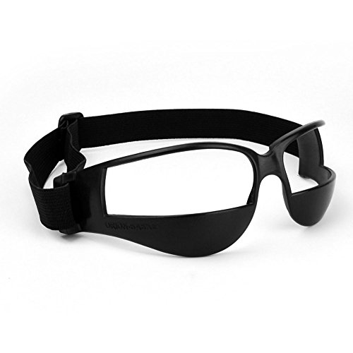 2 Packs Sports Dribble Goggles for Basketball Training Aid - Great for Improve Dribbling Skill, Handling Skills, Black (2 Packs)