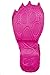 Clawz Shoes Unisex Kids' Classic Pink Rubber Clawz Clogs J2/3 US